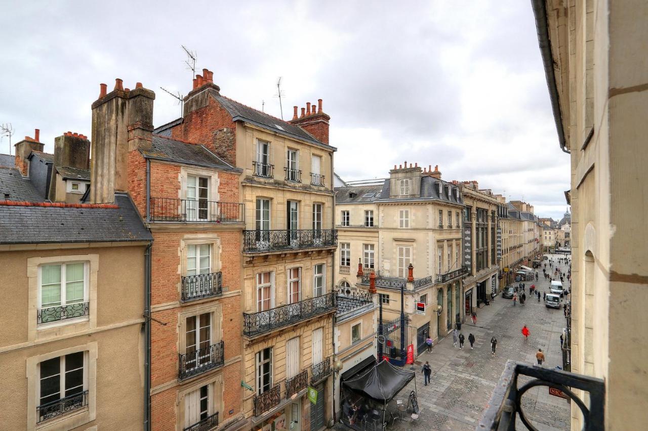 Apartament Le Trianon, Confort Et Calme En Hypercentre Rennes Zewnętrze zdjęcie